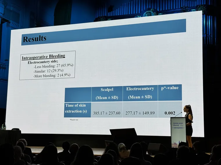 Presenting at ESOPRS 2025, Prague